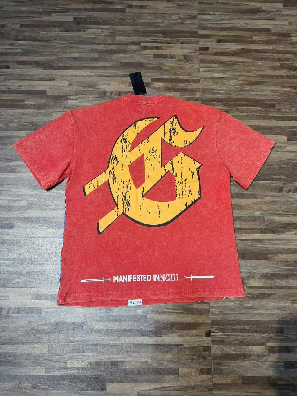 Godspeed Rock Graphic Acid-Wash T-Shirt — context