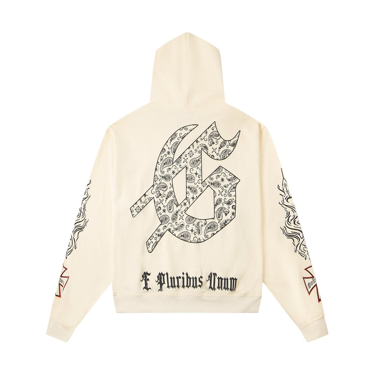 Godspeed Hollywood Fire Graphic Hoodie — back